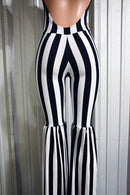 Circus Striped Stilting Costume - Coquetry Clothing