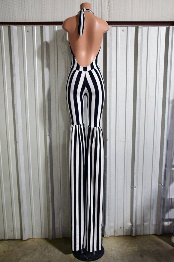 Circus Striped Stilting Costume - Coquetry Clothing