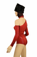 Coagulant Siren Cut Romper & Minky Hat - 4