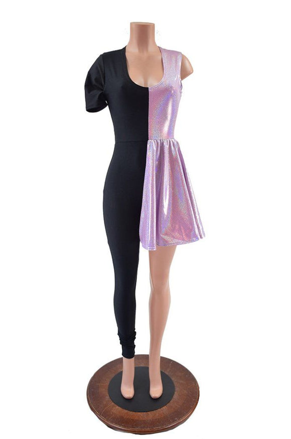 Color Split Gender Bender Suit - Coquetry Clothing