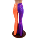 Color Split High Waist Solar Flares - Coquetry Clothing