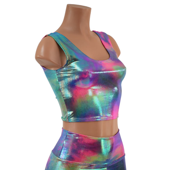 Cotton Candy Crop Tank - Coquetry Clothing