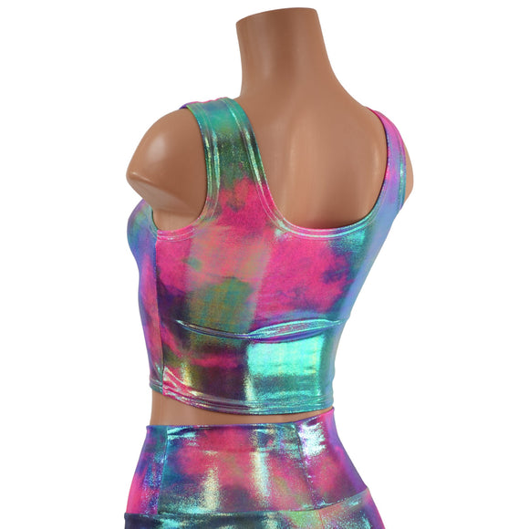 Cotton Candy Crop Tank - Coquetry Clothing