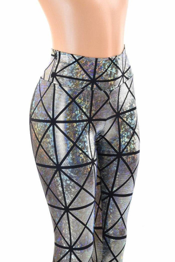 Cracked Tiles High Waist Leggings - Coquetry Clothing