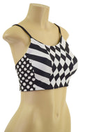 Criss Cross Back Halter Top - 2