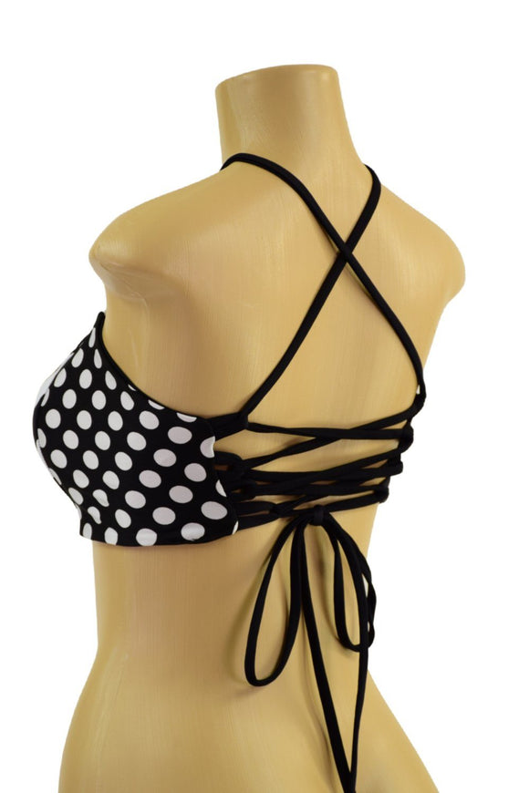 Criss Cross Back Halter Top - Coquetry Clothing