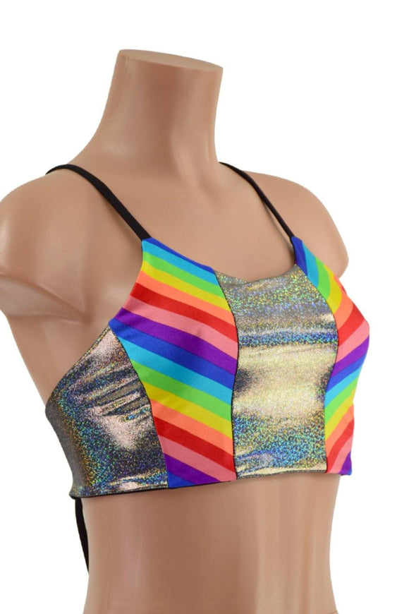 Criss Cross Back Halter Top - Coquetry Clothing