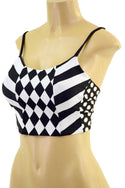 Criss Cross Back Halter Top - 1