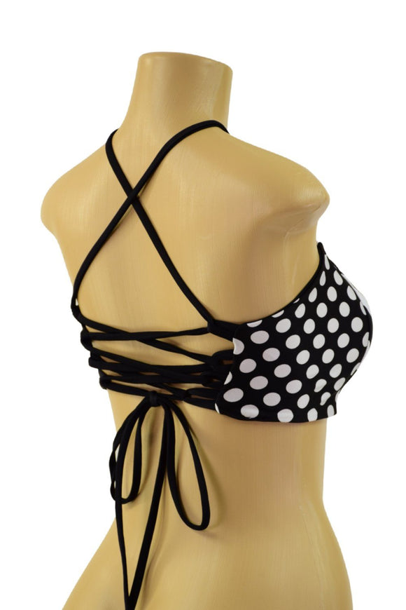 Criss Cross Back Halter Top - Coquetry Clothing