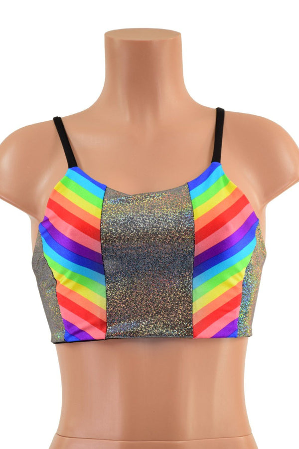Criss Cross Back Halter Top - 2