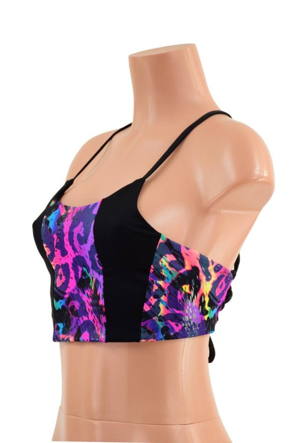 Criss Cross Back Halter Top - 2