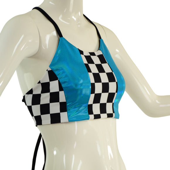 Criss Cross Strappy Back Halter - Coquetry Clothing