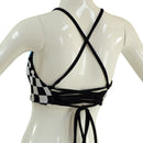 Criss Cross Strappy Back Halter - Coquetry Clothing