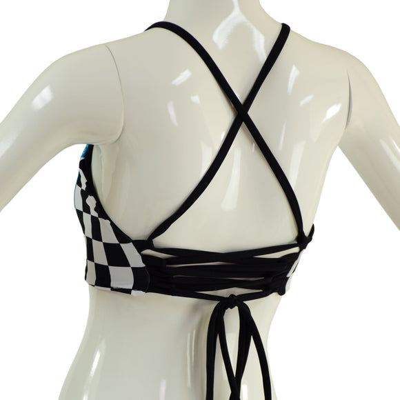 Criss Cross Strappy Back Halter - Coquetry Clothing