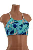 Criss Cross Strappy Back Halter - Coquetry Clothing