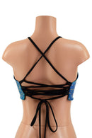 Criss Cross Strappy Back Halter Top - Coquetry Clothing