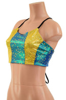 Criss Cross Strappy Back Halter Top - Coquetry Clothing