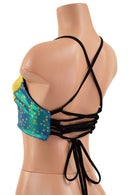 Criss Cross Strappy Back Halter Top - Coquetry Clothing