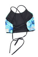 Criss Cross Strappy Back Halter Top - Coquetry Clothing