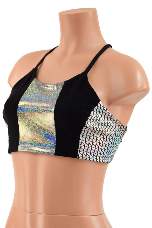 Criss Cross Strappy Back Halter Top - Coquetry Clothing