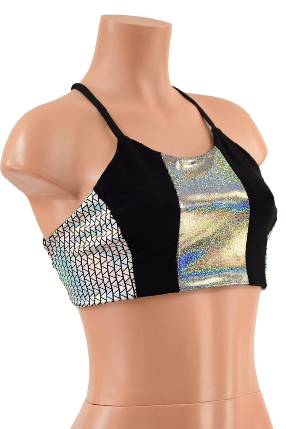 Criss Cross Strappy Back Halter Top - Coquetry Clothing