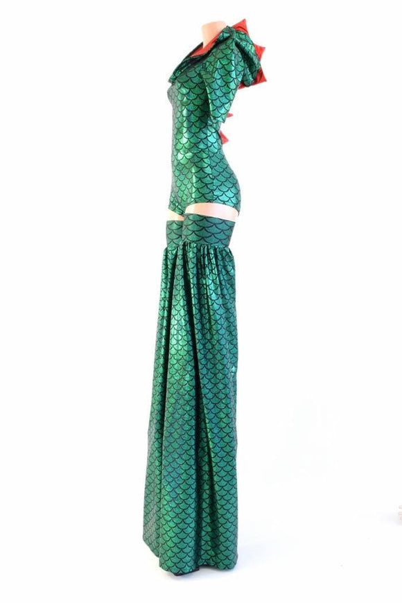 Crocodile Stilting Costume - Coquetry Clothing