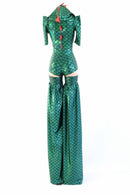 Crocodile Stilting Costume - Coquetry Clothing