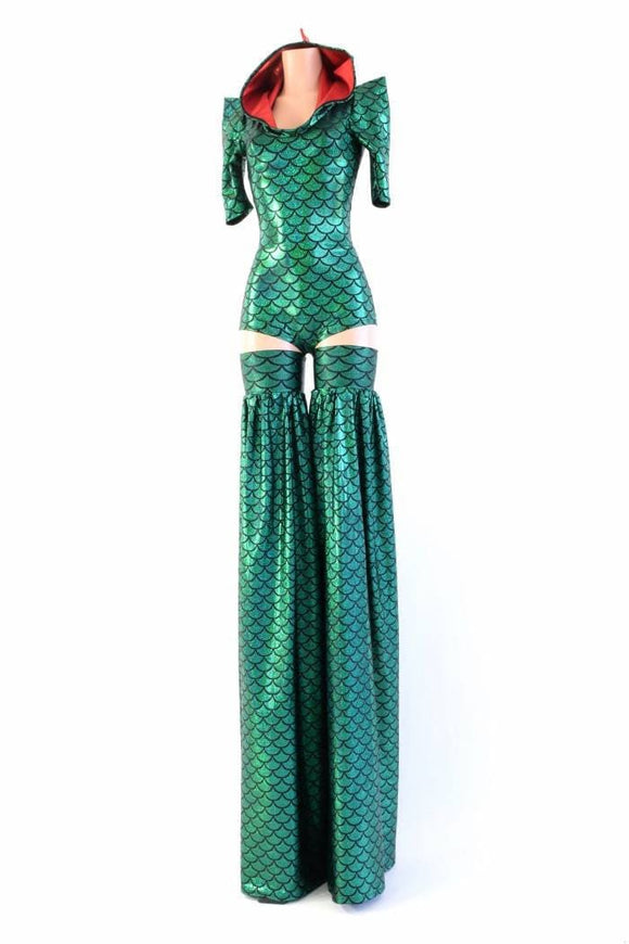 Crocodile Stilting Costume - Coquetry Clothing