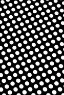 Black and White Polka Dot Fabric - 1