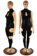 Cutout Catsuit in Black Mystique - 1