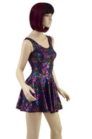 CyberSpace Fit and Flare Pocket Romper - Coquetry Clothing