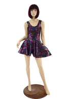 CyberSpace Fit and Flare Pocket Romper - Coquetry Clothing