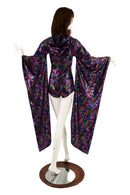 CyberSpace Kimono Sleeve Romper - Coquetry Clothing