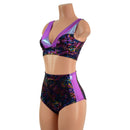 Cyberspace & Plumeria Siren & Starlette Set - Coquetry Clothing