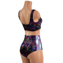 Cyberspace & Plumeria Siren & Starlette Set - Coquetry Clothing