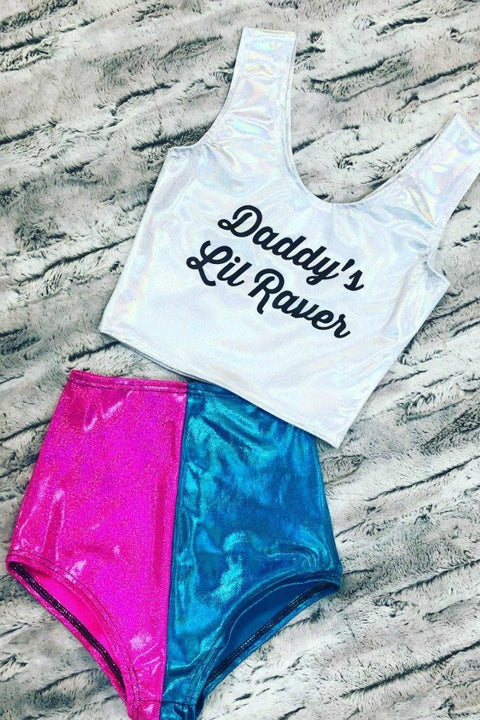 Made To Order Daddy's Lil Raver Set - Coquetry Clothing