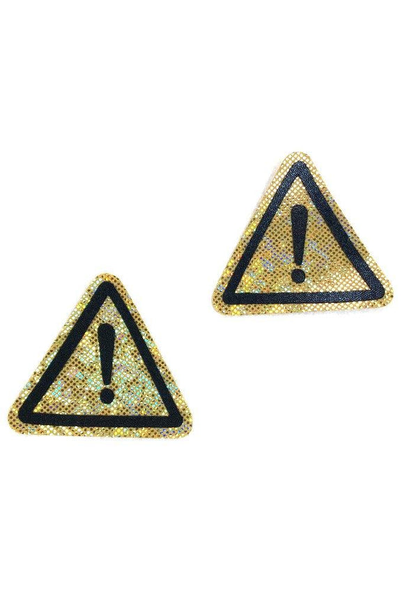 Danger Sign Pasties - Coquetry Clothing