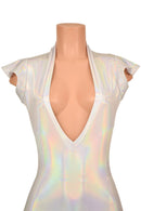 Deep Plunge Flashbulb Romper - Coquetry Clothing
