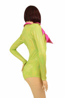 Demonica Collared Romper - Coquetry Clothing