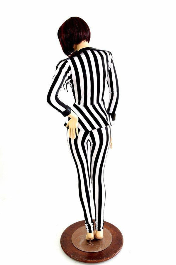 Demonica Peplum Top & Leggings Set - 4