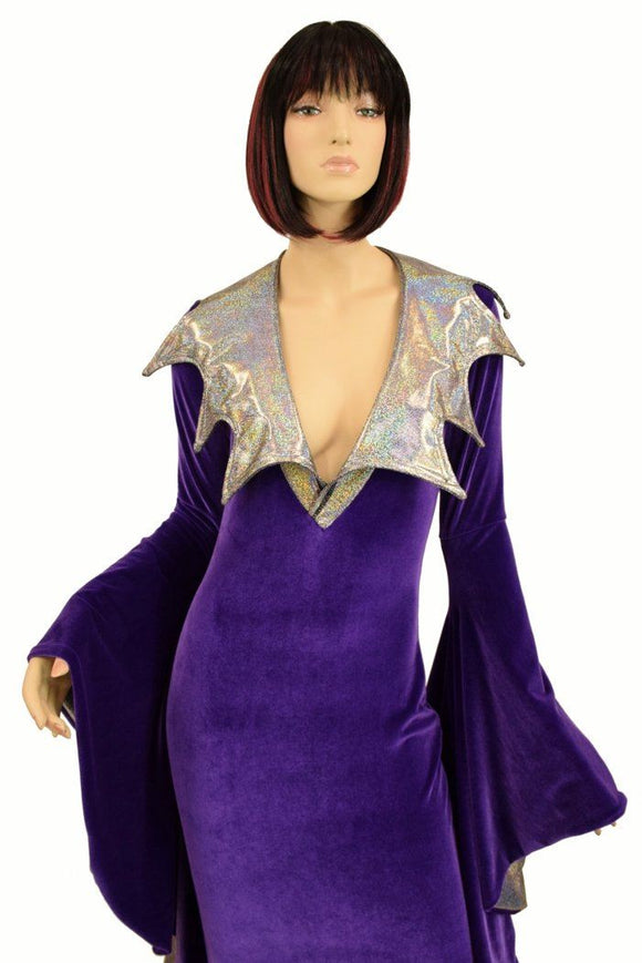 Demonica Sorceress Puddle Train Gown - Coquetry Clothing