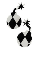 Diamond Print Bomb Pasties - Coquetry Clothing
