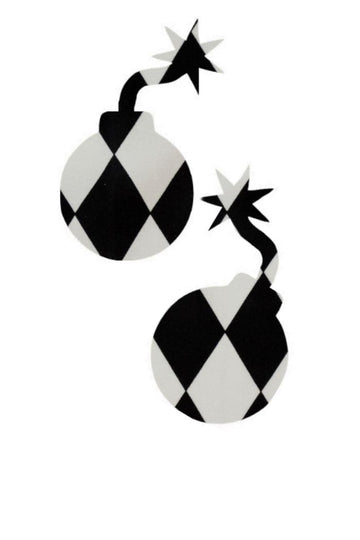 Diamond Print Bomb Pasties - Coquetry Clothing