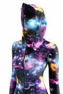 "Don't Bother Me" Galaxy Catsuit - Coquetry Clothing