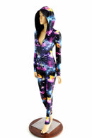 "Don't Bother Me" Galaxy Catsuit - Coquetry Clothing