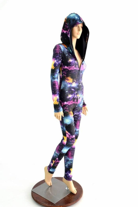 "Don't Bother Me" Galaxy Catsuit - Coquetry Clothing