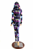 "Don't Bother Me" Galaxy Catsuit - Coquetry Clothing