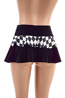 Double Ruffle Romper & Mini Skirt Set - Coquetry Clothing