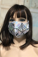 Double Spider Web Face Mask - Coquetry Clothing