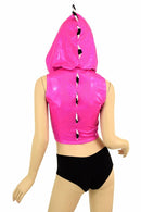 Dragon Crop Hoodie & Cheekies Set - Coquetry Clothing